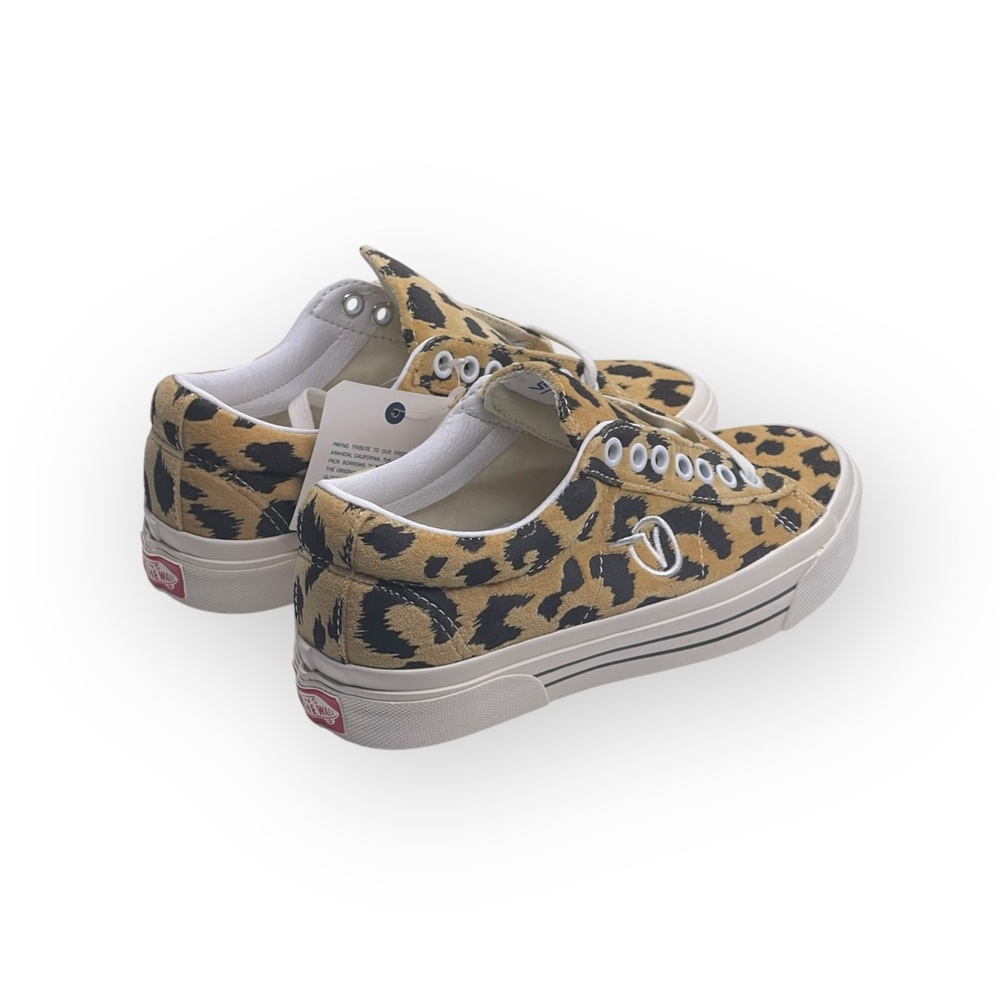 HTF: new Vans ✌︎︎ Flying V Logo DX Anaheim Factory Sneaker ✌︎︎ Leopard Print - Picture 5 of 16